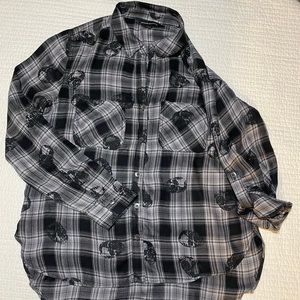 ROCK & REPUBLIC BLOUSE SZ XL